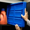 thumbnail image 3 of CleverMade Eco 62L Collapsible Storage Bin, Stone, 3 Pack, 3 of 11
