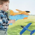 thumbnail image 3 of Outdoor Foam Airplane Toy - Catapult Launcher Kids Flying Toy, 3 of 8