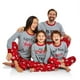 Famille Correspondant Pyjama de Noël Mis Femmes Bébé Enfants Daim Vêtements de Nuit – image 1 sur 5