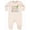 Natural Heather, variant on Happy Birthday Mama Baby Fleece Romper