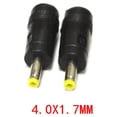thumbnail image 2 of Methold 3 uds 4,0x1,7mm a 5,5x2,1mm adaptador 4017 a DC5521 conector de adaptador de corriente para ordenador portátil Teléfono y Comunicación, 2 of 5