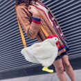 thumbnail image 3 of Bolso Bolso bandolera de moda para mujer, bolsos de hombro informales con patrón de pollo de dibujos animados, 3 of 8