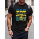 thumbnail image 1 of Dad And Mom Birthday Boy Banana Party Family Party Decor T-Shirt, 100% Cotton, Creative Fun, Holiday Gift, In-Store Explosion, a Lot of Praise, Boys And Girls Like, 180G Black Crewneck Fruit T-Shirt,, 1 of 8