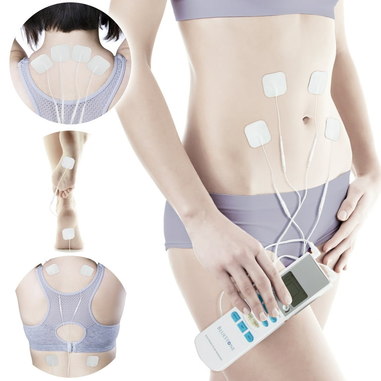 Bluestone Tens Muscle Stimulator Unit - Pulse Massager for Back