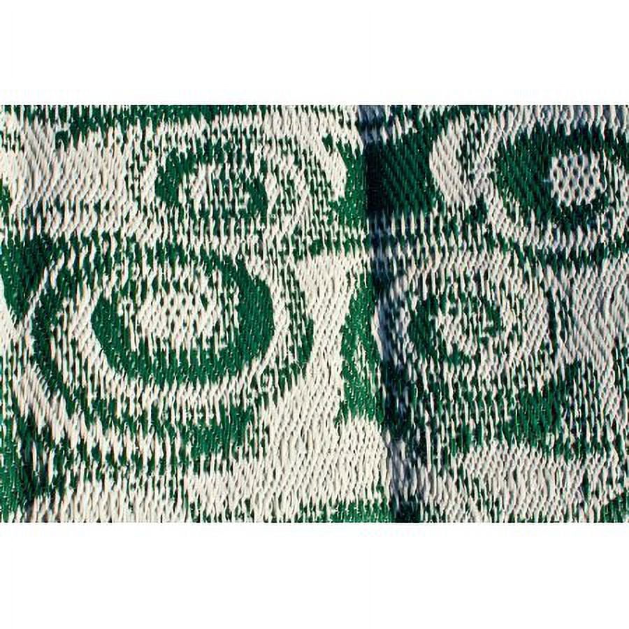 Camco 42840 Reversible Outdoor Mat, 8' x 16', Green Swirl for RV, Campsite, Patio