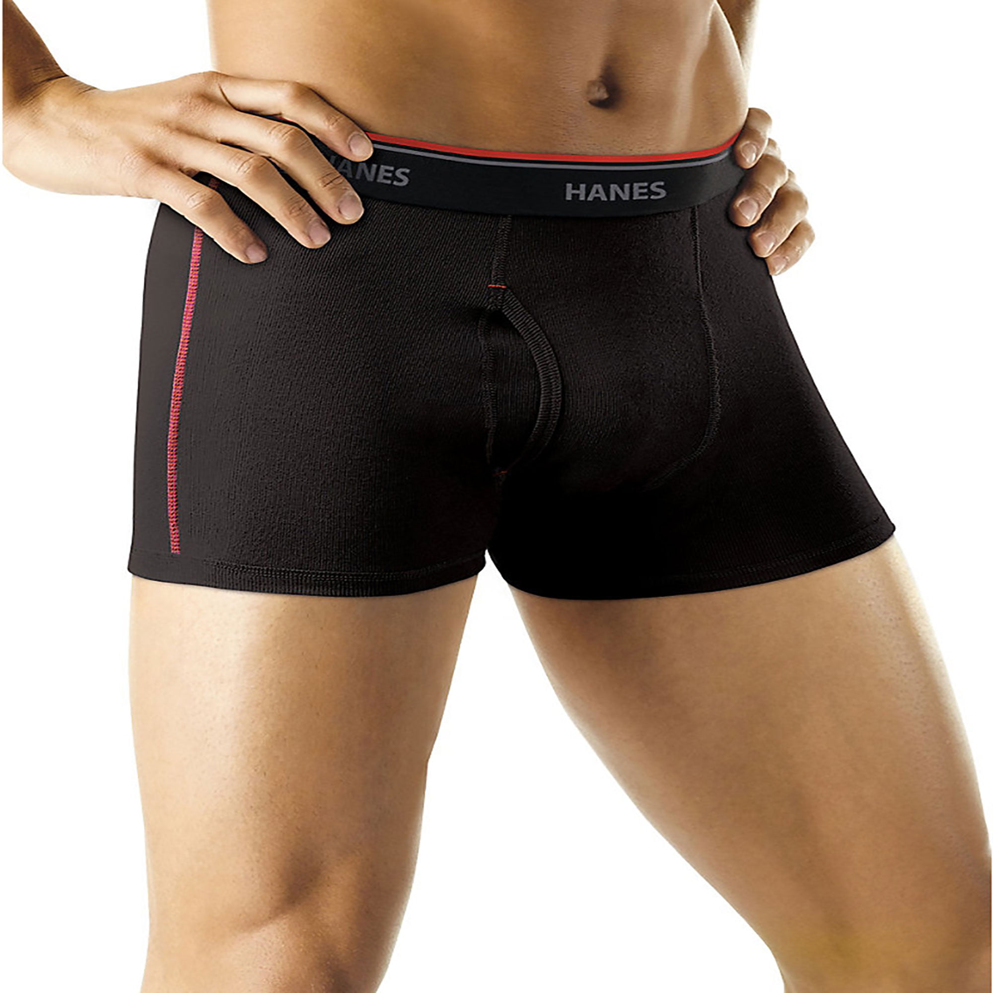 Hanes Men S Cool Dri Short Leg Boxer Briefs Comfort Waistb Pack