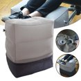 thumbnail image 2 of Inflatable Airplane Leg Rest Pillow 3 Adjustable Travel Relax Height Footrest, 2 of 7