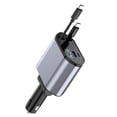 thumbnail image 1 of LUVCLS Cargador de coche 4 en 1/120 W, cable USB tipo C retráctil, para teléfono móvil Android, 1 of 1