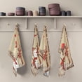 thumbnail image 5 of GZHJMY Christmas Snowman Kitchen Towels Set of 6, Ultra Soft Absorbent Dish Towels Bathroom Hand Towels Reusable Cleaning Cloths Tea Towels 28 x 18 Inch, 5 of 7