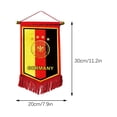 thumbnail image 4 of Fiudx Banderines de La Copa Mundial 2022, 32 Banderas de Equipos, Poliéster Duradero, Decoración para Interiores y Exteriores, Ideal para Eventos Deportivos y Fiestas, Ideal para Aficionados Al Fútbo, 4 of 4