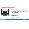thumbnail image 2 of Ignition Coil - Compatible with 1998 - 2002, 2004 - 2006 Volkswagen Beetle 2.0L 4-Cylinder 1999 2000 2001 2005, 2 of 2