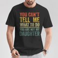 thumbnail image 2 of Dad For Father Daddy Papa From Daughter T-Shirt – Heartfelt Family Tribute Tee, Loving Daughter Gift Shirt, Classic Fatherhood Graphic Apparel, Perfect for Father’s Day or Special Occasions, 2 of 3