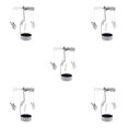 thumbnail image 3 of Moyic Candelabro de luz de té giratorio giratorio, candelabro de Metal para decoración del hogar de Navidad Type3 NO3 Moyic CBP016633, 3 of 4