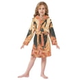 thumbnail image 2 of DIXRUYEE Bathrobes Belt Hooded Autumn Cat Creative Pattern, 2 of 8