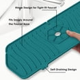 thumbnail image 2 of TFixol Kitchen Sink Splash Guard Silicone Faucet Handle Drip Catcher Tray Faucet Absorbent Mat Sink Protectors for Kitchen Sink, Sink Mat for Bathroom, Farmhouse and RV Kitchen Sink Accessories, 2 of 7