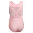thumbnail image 5 of WIBACKER 3-10Y Kid Girls Sparkly Dance Leotard with Skirt Hi-Low Shiny Ballet Dance Dresses Gymnastics Suit, 5 of 11
