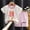 v#1104Pink2193, variant on HAYIMI Kids Outfit Sets Summer Children Cartoon O-Neck Short Sleeve T Shirt Shorts Home Suit Holiday Cartoon Clothes Sets