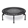 thumbnail image 3 of JumpSport 350 Indoor Lightweight 39" Fitness Trampoline,Black w/White Frame, 3 of 12