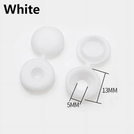 

100pcs Self-tapping Screw Cross Special Lid Decorative Hole Plug Self-tapping Screw Cap