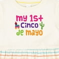 thumbnail image 4 of Inktastic Cinco De Mayo Party Babys 1st Girls Baby Dress, 4 of 5
