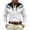 White, variant on Mens Shirts Casual Carnival Western Cowboys Long Sleeve Top Festive Print Button Down Lapel Comfortable Shirt for Men Black L
