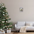 thumbnail image 3 of Stupell Industries Town Christmas Tree Holiday Painting Gray Framed Art Print Wall Art, 11 x 14, 3 of 9