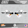 thumbnail image 2 of Kalair GFX Graphics Kit for Yamaha 2-stroke Enduro YZ 250X (2023) Swift Series, 2 of 5