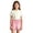 00-Pink2549, variant on Byoo Little Boy's Stripe Drawstring Casual Shorts Solid Elastic Waist Athletic Shorts Beach Bottoms,Pink