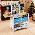 thumbnail image 2 of Gymax Play Doctor's Office w/Blackboard Pet Scale Faucet Folding Tabletop Drawers White, 2 of 10