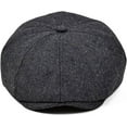 thumbnail image 5 of CoCopeaunts Newsboy Cap Wool 8 Panel Country Baker Boy Hat Ivy Flat Cap Beret Hats for Women Men Warm Winter Hat, 5 of 7
