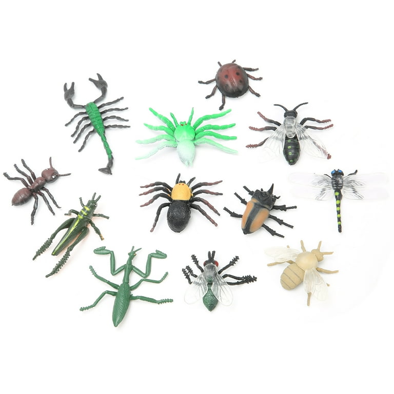 Haofy Bugs Model Delicate Bug Toys Figurines With 12pcs For Kids