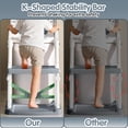 thumbnail image 3 of Asiento de Entrenamiento para Orinal Vorykido 2 en 1 con Escalón Gris, 3 of 7