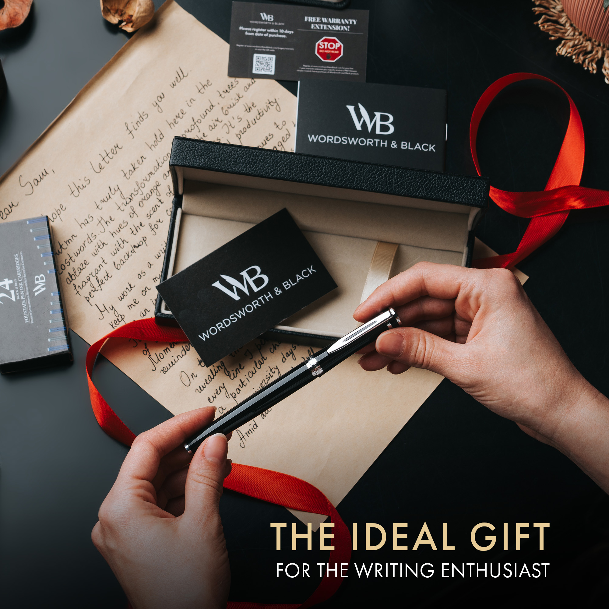 Wordsworth & Black Fountain Pen Set, Medium Nib photo 7