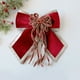 thumbnail image 1 of Lazo navideño preatado para guirnalda de árbol de Navidad y decoración exterior. Adorno para puerta. Guirnalda navideña para otoño e invierno., 1 of 6