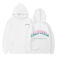 thumbnail image 3 of Tiijoy Toddler Girls Hoodie California Letter Print Pullover Hooded Sweatshirt, Sizes 3-4T, 3 of 3