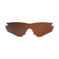thumbnail image 2 of New Walleva Customized M2 Shaped Brown Polarized Replacement Lenses for Oakley M Frame Sunglasses, 2 of 4