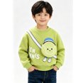 thumbnail image 5 of Abcomgle Unisex Kids Sweatshirt with Cartoon 3d Crossbody Bag Funny Crew Neck Long Sleeve Pullover Sweatshirts Shirt, 5 of 5