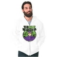 thumbnail image 5 of the Phantom Ghost Who Walks Unisex Plus Size Zip Hoodie Brisco Brands 3X, 5 of 6