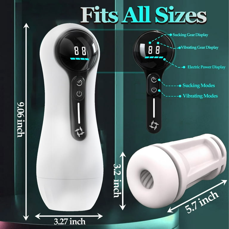 AYIYUN 2 in 1 Automatic Male Masturbator, Waterproof Male Masturbators Sex  Toy with 9 Vibration & 4 Suction & Voice Modes, Silicone Stroker Adult Male  Sex Toys for men - Walmart.com