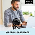 thumbnail image 6 of Hoovy Portable & Rechargeable Stroller Fan with Flexible Tripod Legs, Black, 6 of 10