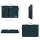 thumbnail image 5 of Bolso de hombro para portátil MOSISO 360 Protective 15-15.6 pulgadas, verde azulado, 5 of 7