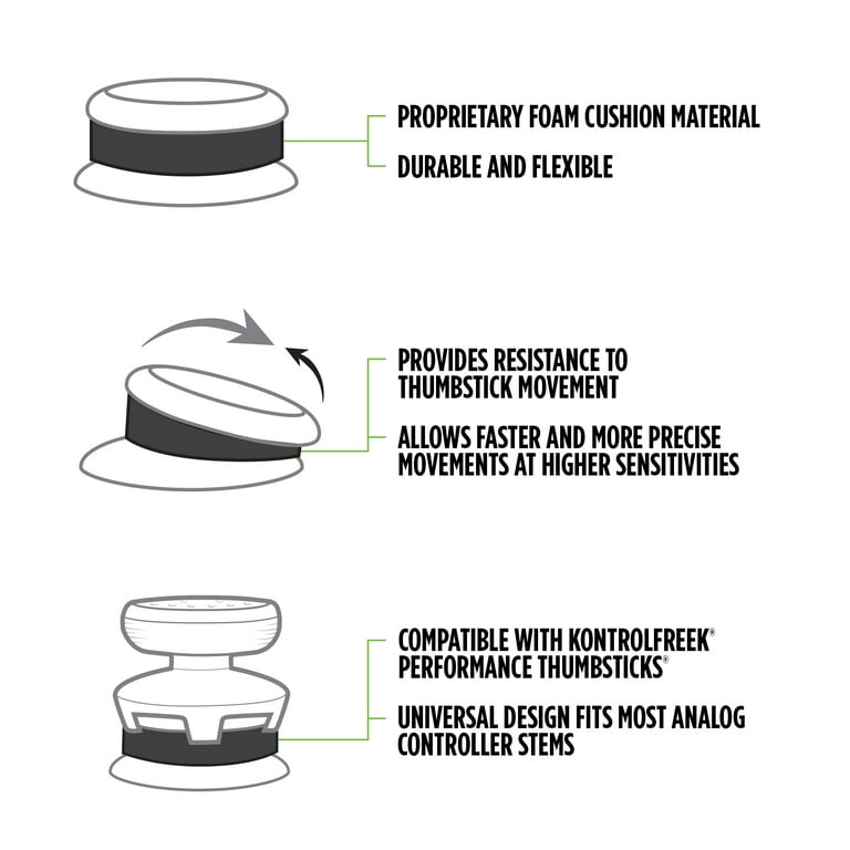 KontrolFreek, Precision Rings Mixed, Xbox/Playstation/Switch Pro