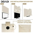 thumbnail image 5 of Outdoor TV Cover DIDADI Waterproof Weatherproof TV Cover with Zipper Open  600D Oxford Heavy Duty TV Protector Dustproof  TV Screen Covers for 40-43 inch LED, LCD, OLED Flat Screen TVs, 5 of 8