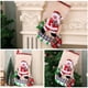 thumbnail image 2 of Gibobby Calcetines de Navidad. Bolsa de calcetín de Navidad de tela y calcetines colgantes de Navidad para decoración de fiesta y conjunto rojo de dibujos de Navidad(B), 2 of 5