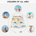 thumbnail image 6 of FORMRS Boys Swim Trunks Quick Dry Mesh Liner Boardshorts Sizes XS-XL, Rainbows Pattern, 6 of 7
