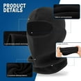 thumbnail image 4 of 2WIN2BUY Balaclava Ski Mask,Winter Fleece Warm Face Mask for Men & Women,Thermal Windproof Mask for Skiing,Snowboarding & Motorcycle Riding,Black, 4 of 10