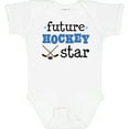 thumbnail image 3 of Inktastic Future Hockey Star Sports Boys or Girls Baby Bodysuit, 3 of 5