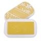 thumbnail image 3 of Almohadilla de tinta Color Metal grande DIY artesanía a mano sello de goma agenda libro tinta PadFlash amarillo, 3 of 5