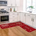 thumbnail image 4 of Red Love Be Mine Heart Valentine''s Day Decorative Kitchen Mats Set of 2, Home Party Low-Profile Home Kitchen Rugs - 17x29 and 17x47 Inch, 4 of 6