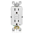 thumbnail image 3 of Salida GFCI Leviton de 15 A, autocomprobación, no resistente a manipulaciones, color blanco, 3 of 4